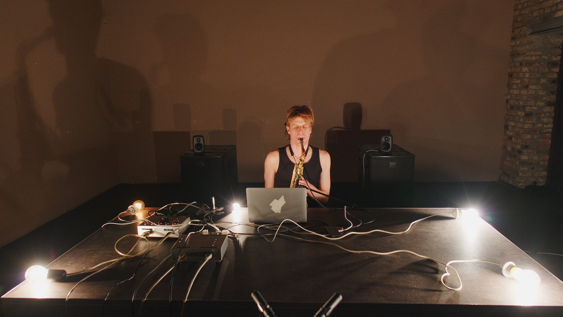 Chris Pitsiokos performing Irrational Rhythms and Shifting Poles